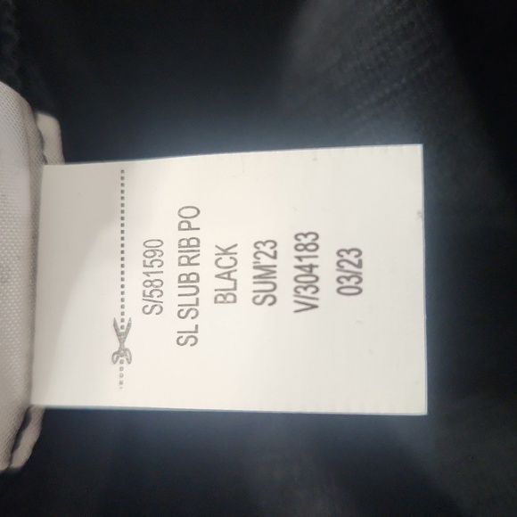 BANANA REPUBLIC SLUB RIBBED POLO TANK - Picture 8 of 8